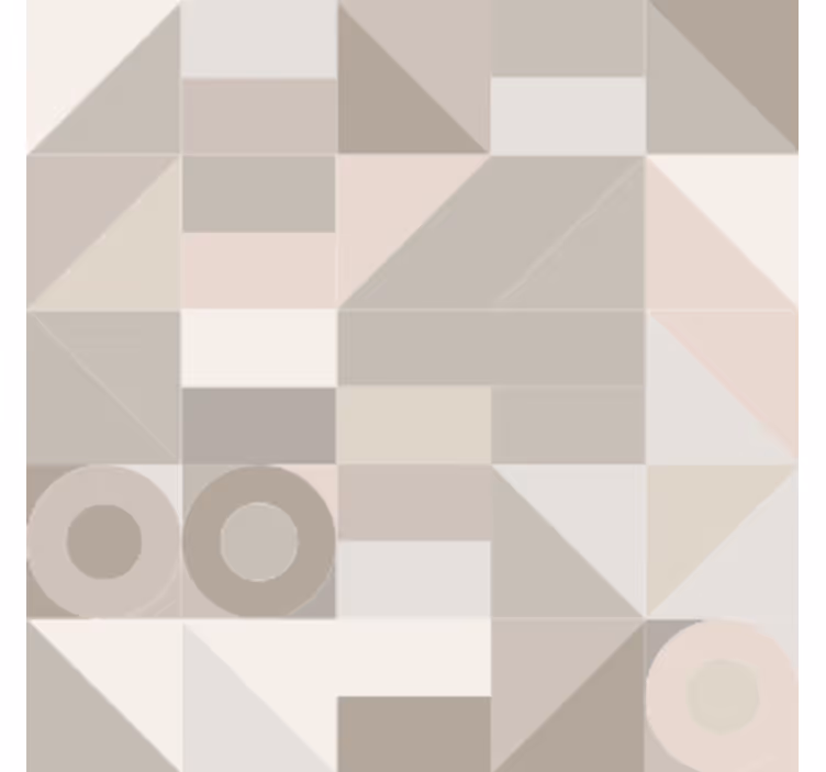 Podtácka geometrických neutrálnych vzorov - Tenstickers