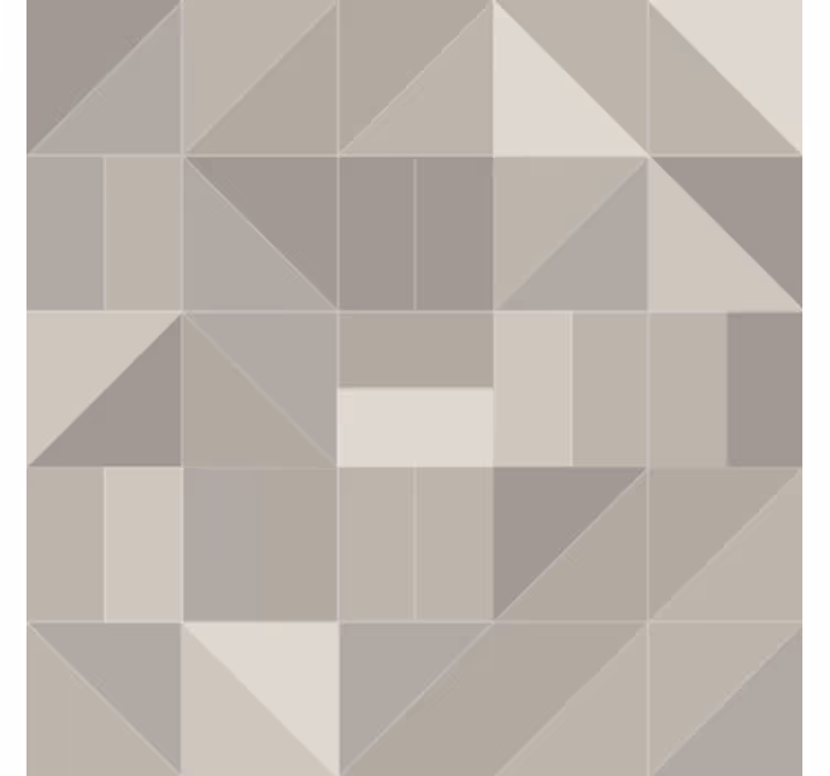 Podtácka s geometrickým trojuholníkovým motívom - Tenstickers