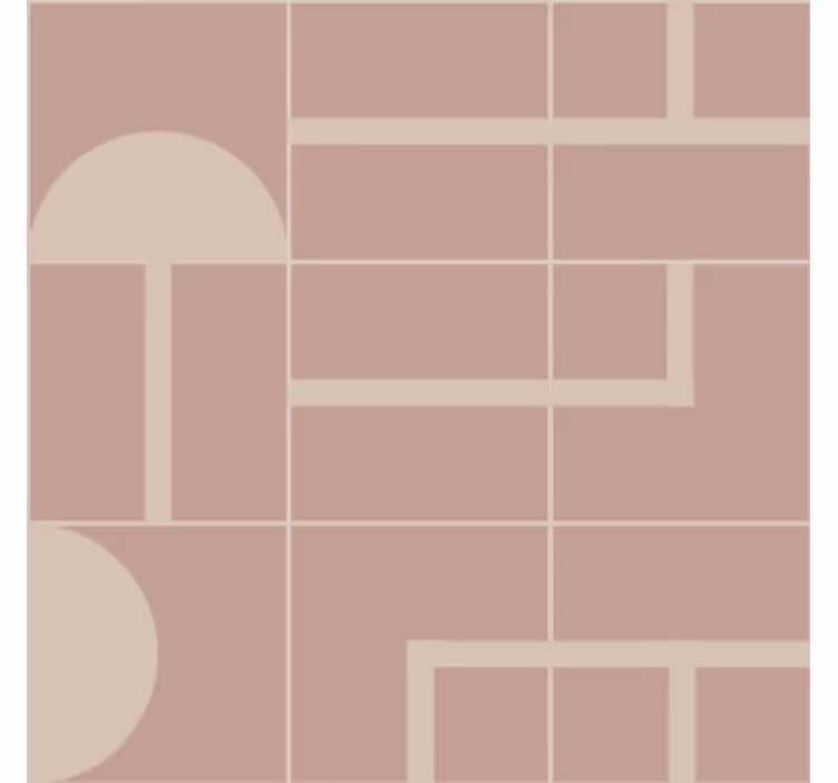 Podtácka geometrický vzorovaný povrch - Tenstickers