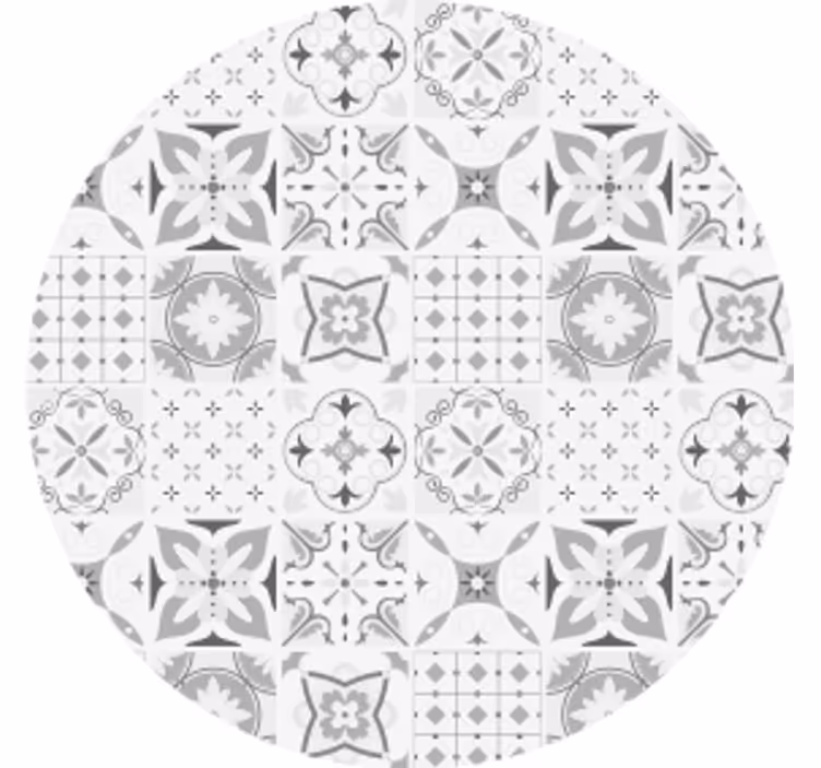 Podtácka geometrické kvetinové aranžmá - Tenstickers