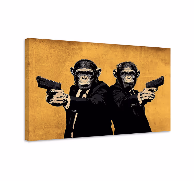 umelecký obraz pulp fiction - Tenstickers
