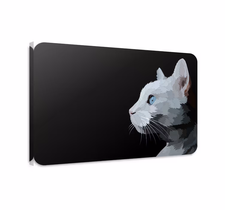 Obraz mačky s modrými očami - Tenstickers