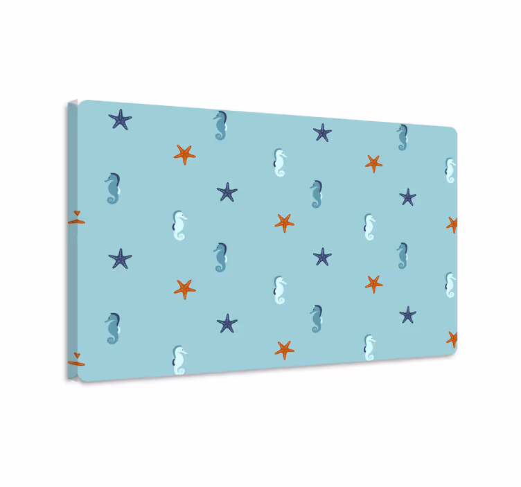 Obraz na stenu ryby v námornom štýle laptop - Tenstickers