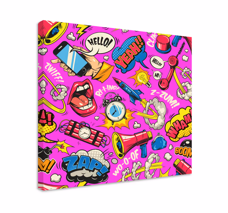 Svetlé kreslené plagáty - Tenstickers