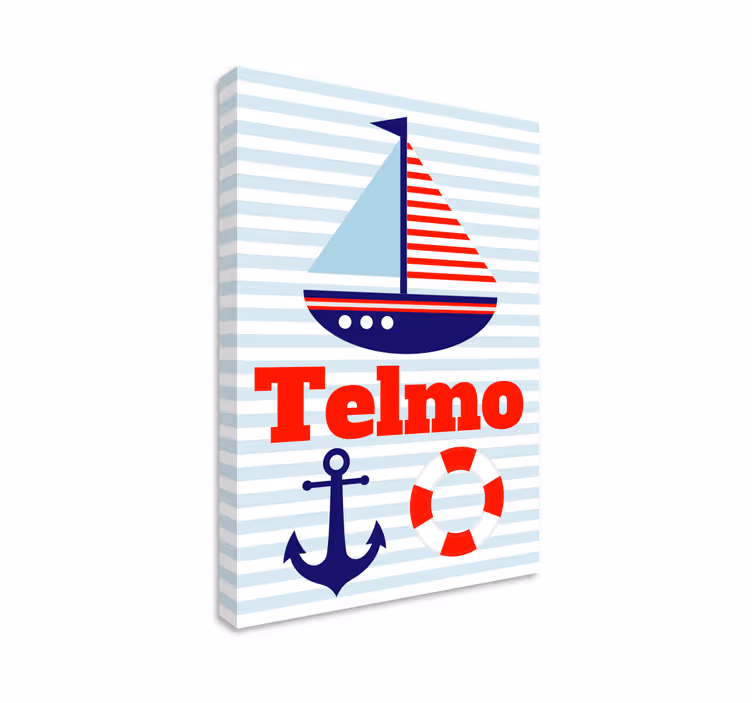 Osobné námorné plátno pre deti - Tenstickers