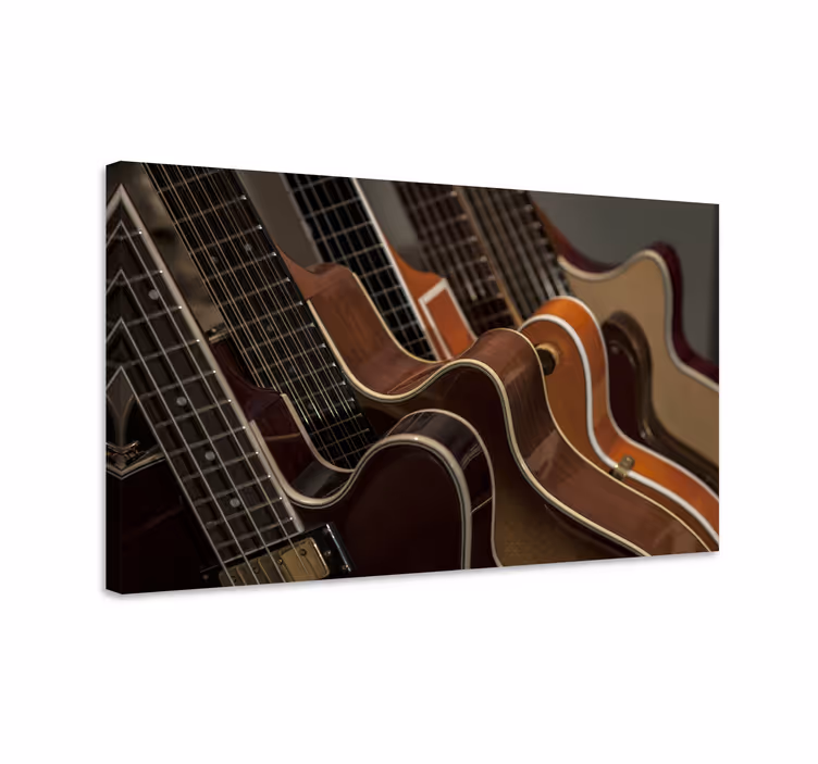 obraz hudba detail zbierky gitár - Tenstickers
