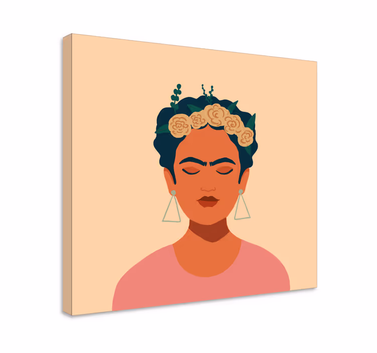 Obrazy frida khalo na plátne - Tenstickers