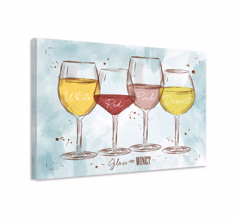 Rustico vino rustikálne plátno umenie - Tenstickers