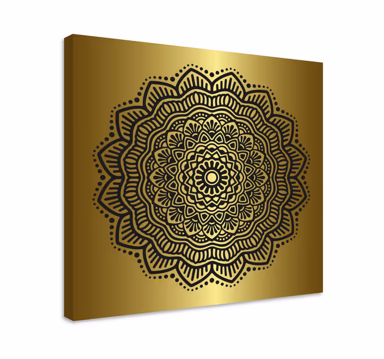 Mandala vstupná hala plátno umenie - Tenstickers