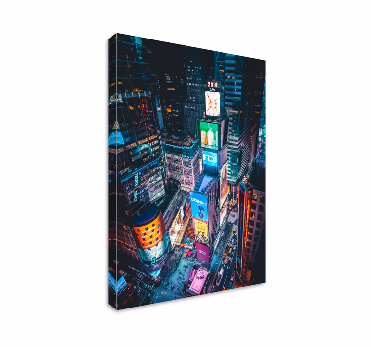 Obrazy na obrazy na stenutime square v new yorku - Tenstickers
