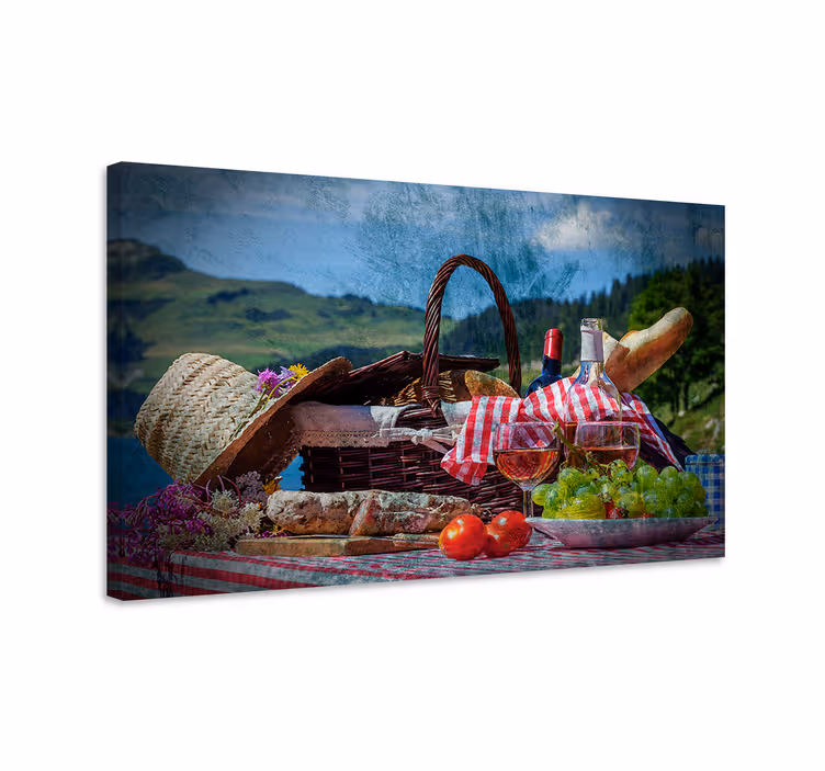 Obraz panoráma piknikového koša - Tenstickers