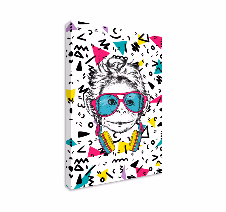 Funky monkey teen plagáty - Tenstickers