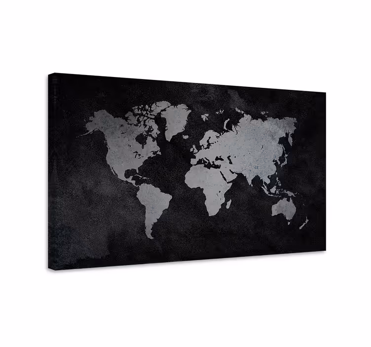 Obraz mapa sveta súčasná mapa sveta - Tenstickers