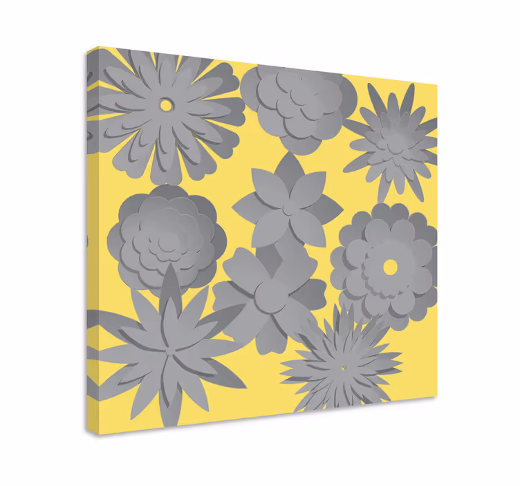 Pantone 3d kvetiny 3d plagáty - Tenstickers