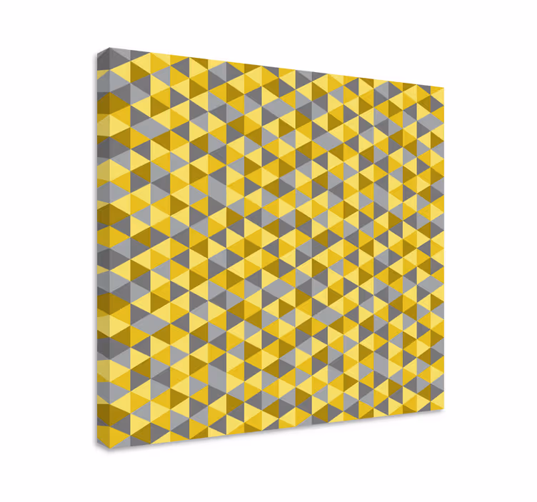 obraz geometrické tvary súbor geometrických trojuholníkov - Tenstickers