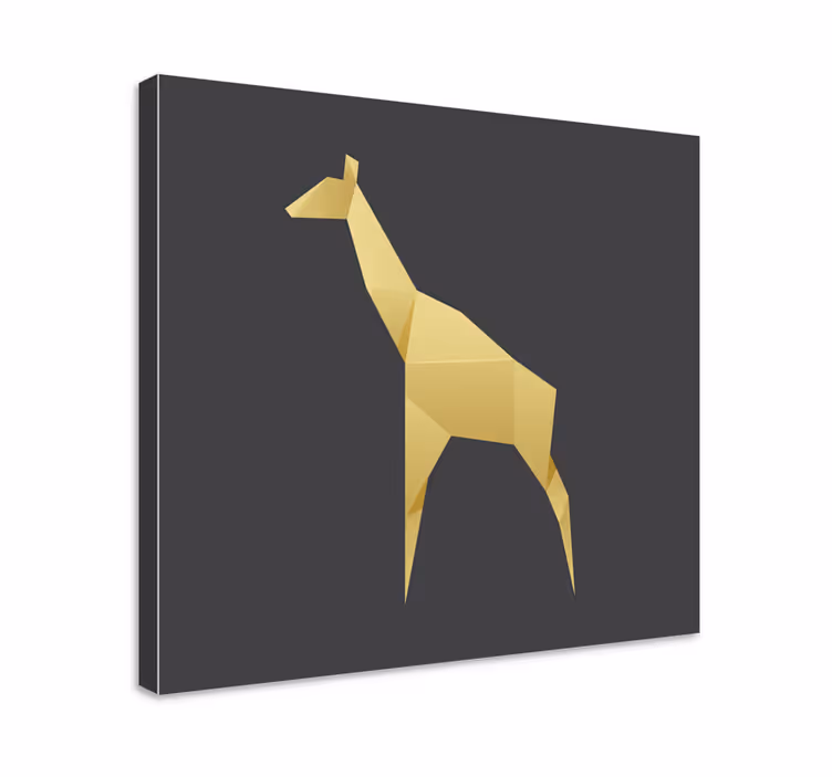 živočíšne obrazy na stenu - origami - Tenstickers