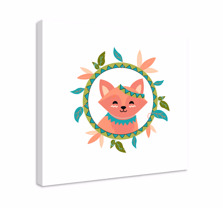 Obraz mačky okúzľujúcej líšky - Tenstickers