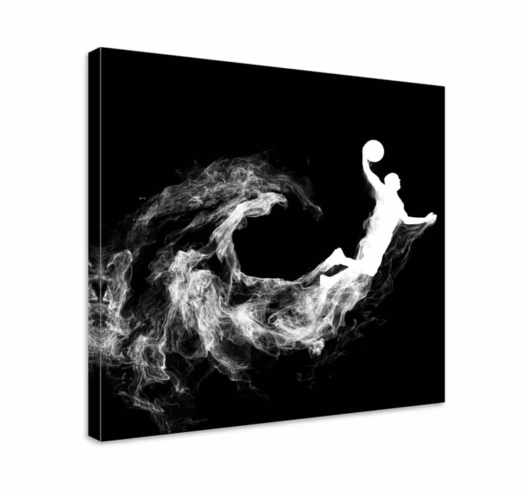 Obraz na stenu šport dynamický pohyb basketbalu - Tenstickers