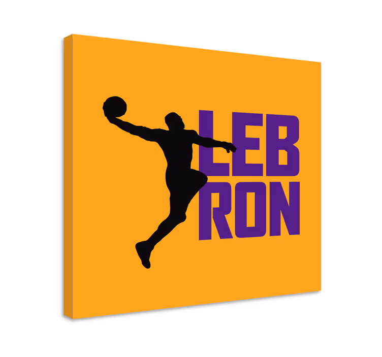 Obraz na stenu šport dynamický basketbalista - Tenstickers