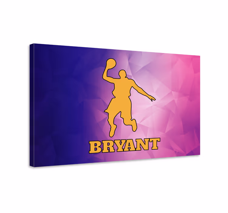 Obraz na stenu šport energetický basketbalista - Tenstickers