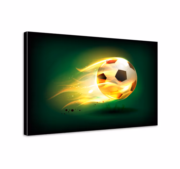 Chladné futbalové plagáty pre teenagerov na plátne - Tenstickers