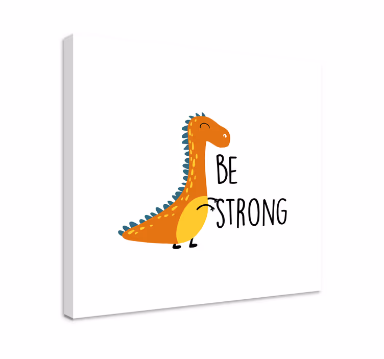 Dinosaurus byť silnými severskými umeleckými výtlačkami - Tenstickers