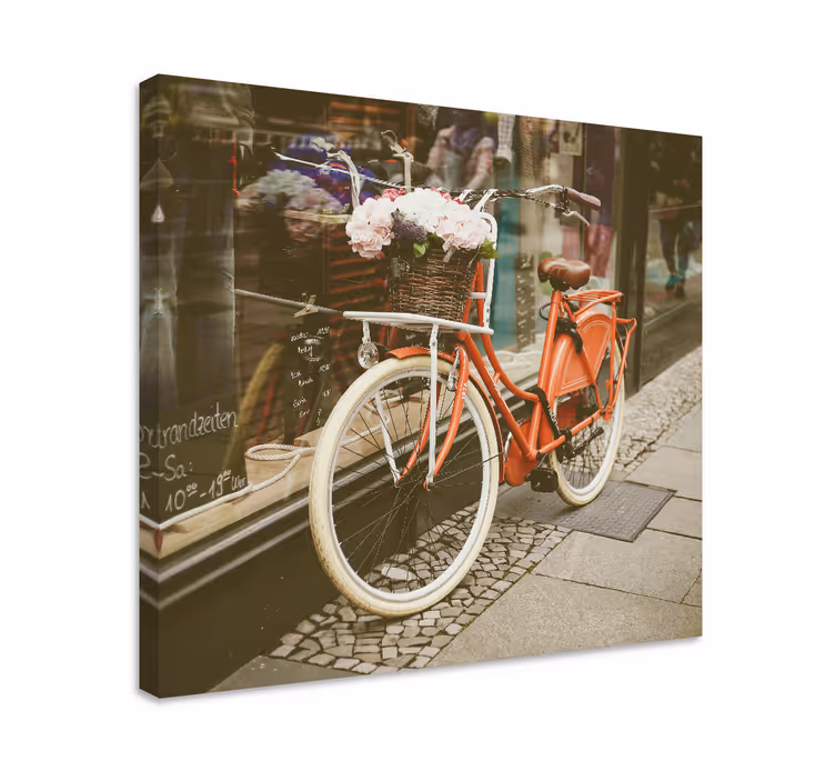 Obraz mesto očarujúca bicyklová výstava - Tenstickers