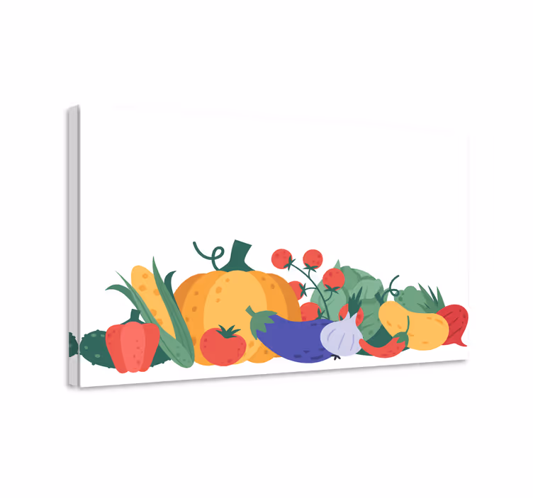 Jemné obrazy na stenu zeleniny a ovocia - Tenstickers