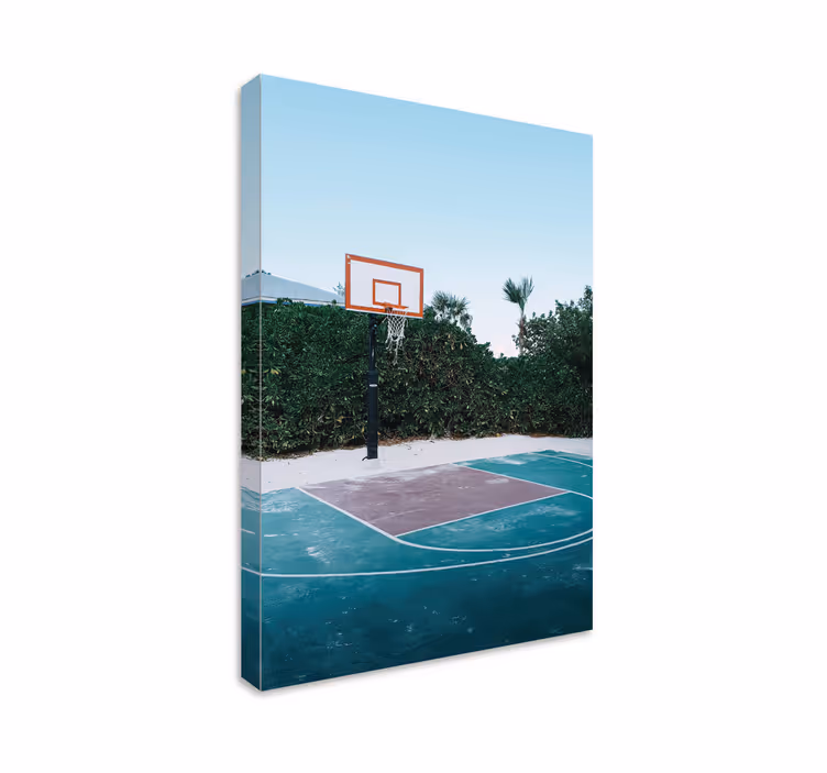 Jednoduché obrazy na obrazy na stenupre domáce basketbalové ihris - Tenstickers