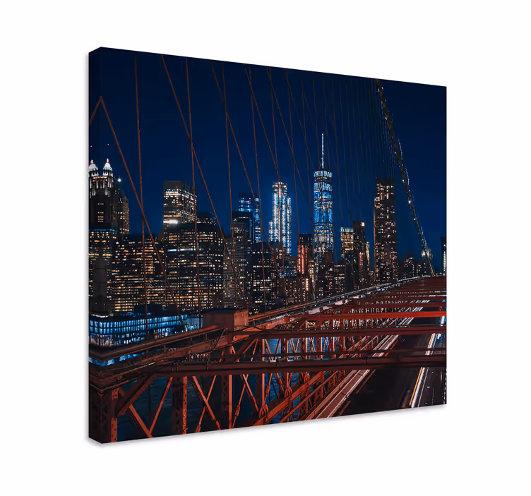 Obraz mesto výhľad na brooklynský most - Tenstickers
