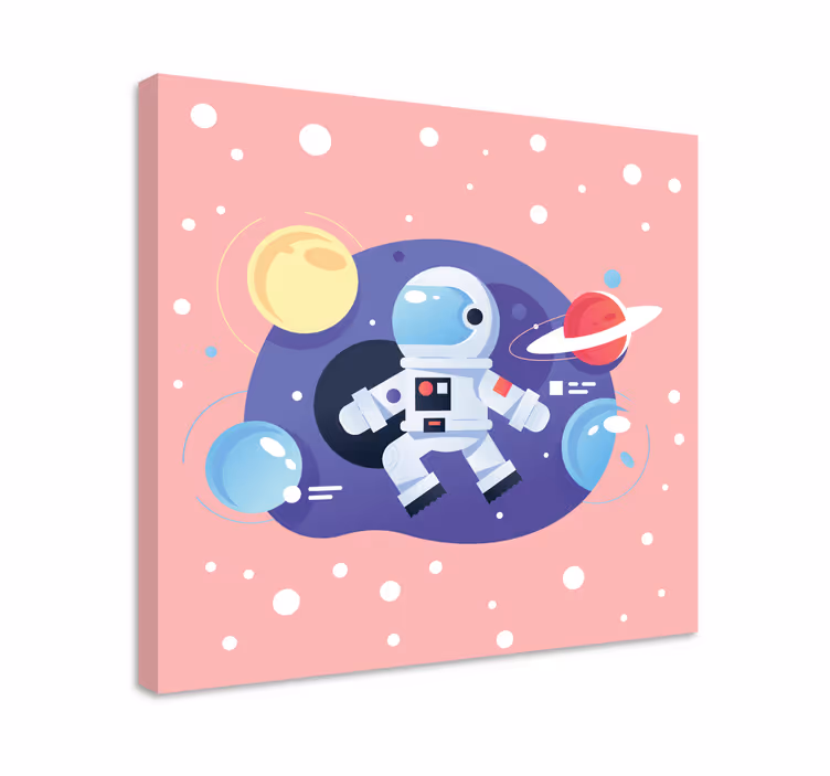 Kreslené mimozemšťan symboly škôlka obrazy na stenu - Tenstickers