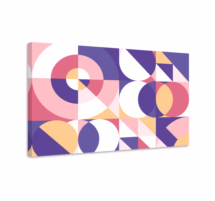 Abstraktný geometrický obraz - Tenstickers