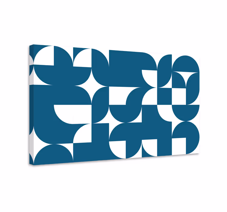 Obraz z geometrických tvarov súčasná fúzia tvarov - Tenstickers