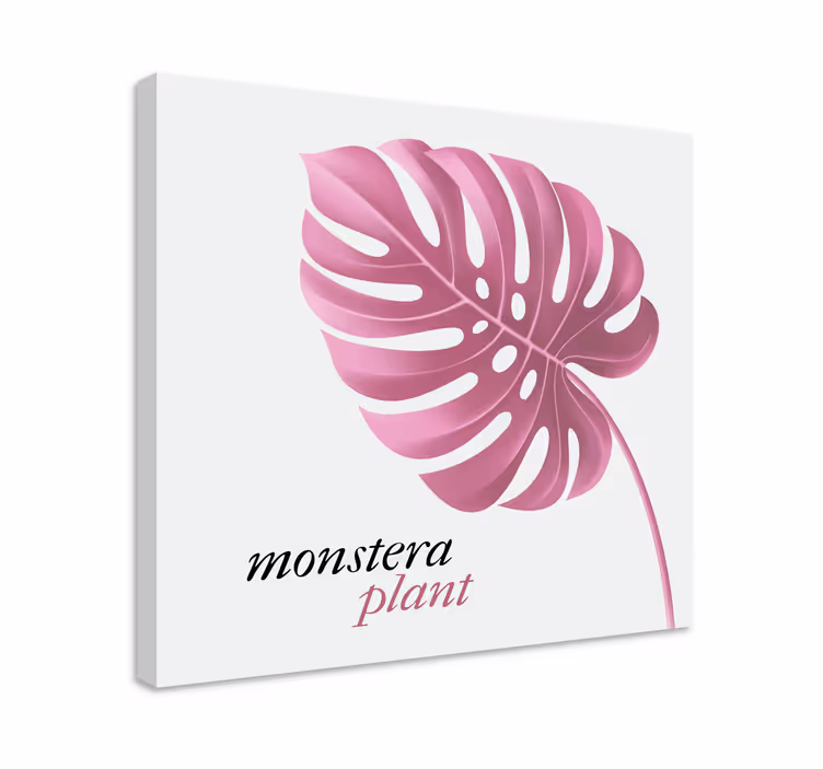 Obraz na stenu rastliny monstera - Tenstickers