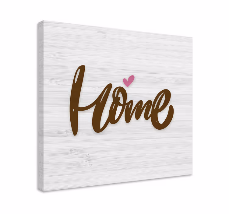 Vintage obraz na stenu Home - Tenstickers