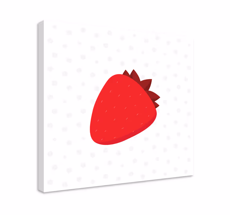 Obraz ovocie jahodová blaženosť - Tenstickers