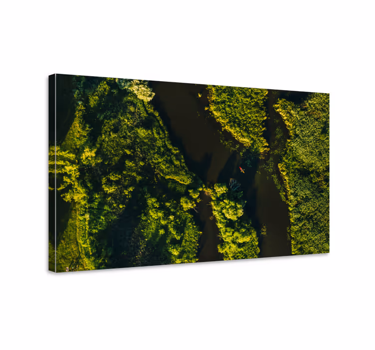 Obraz panoráma pokojná riečna scenéria - Tenstickers