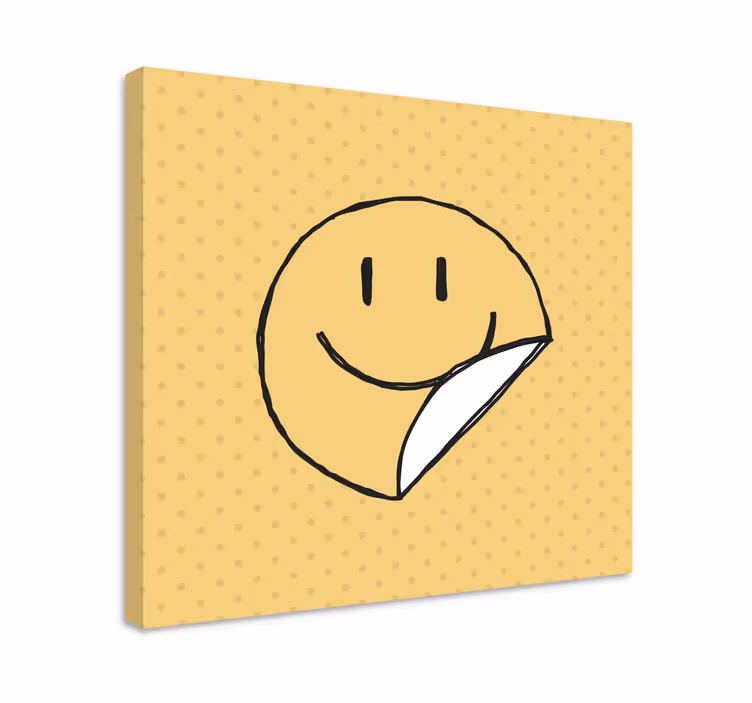 Obraz abeceda smajlík emotikon - Tenstickers