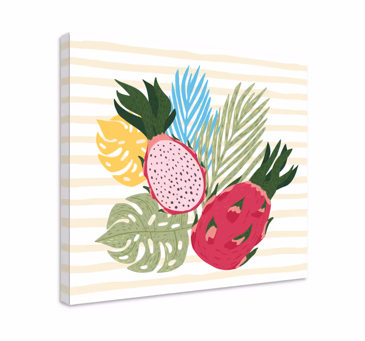 Obraz ovocie tropické ovocné usporiadanie - Tenstickers