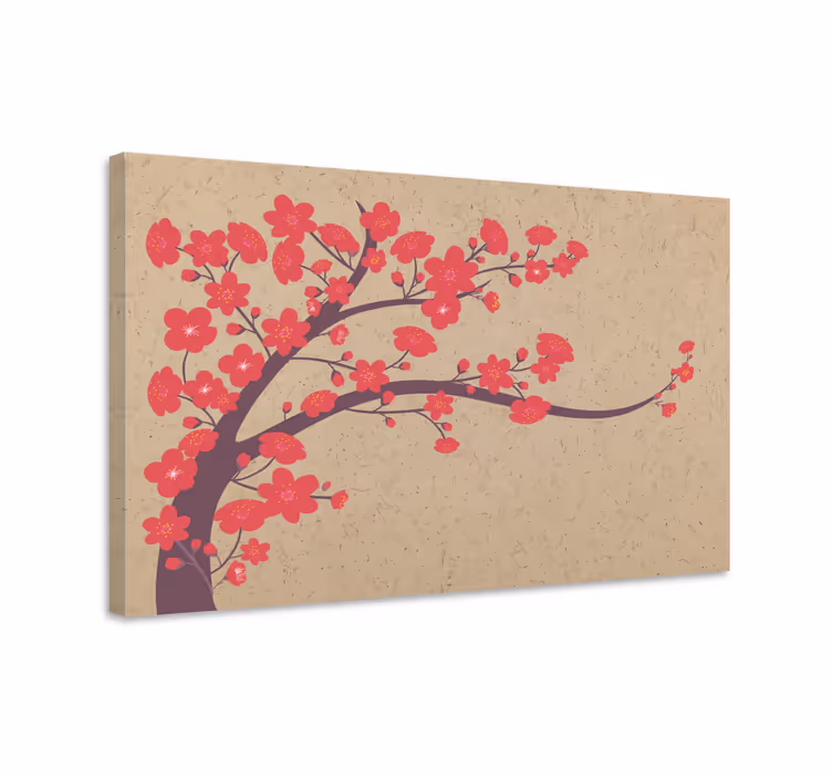 Obraz na stenu rastliny sakura limb - Tenstickers