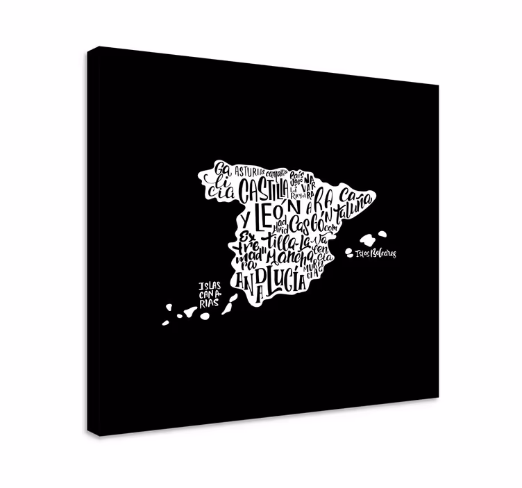 Obraz mapa sveta kreatívna typografia máp - Tenstickers