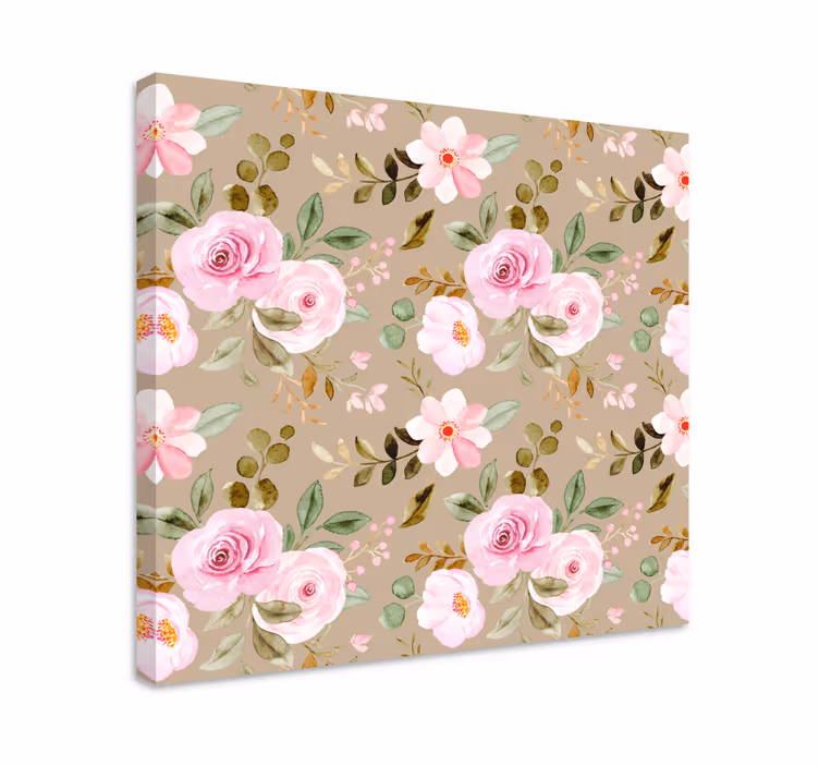 Obraz na stenu rastliny blush bloom kompozícia - Tenstickers