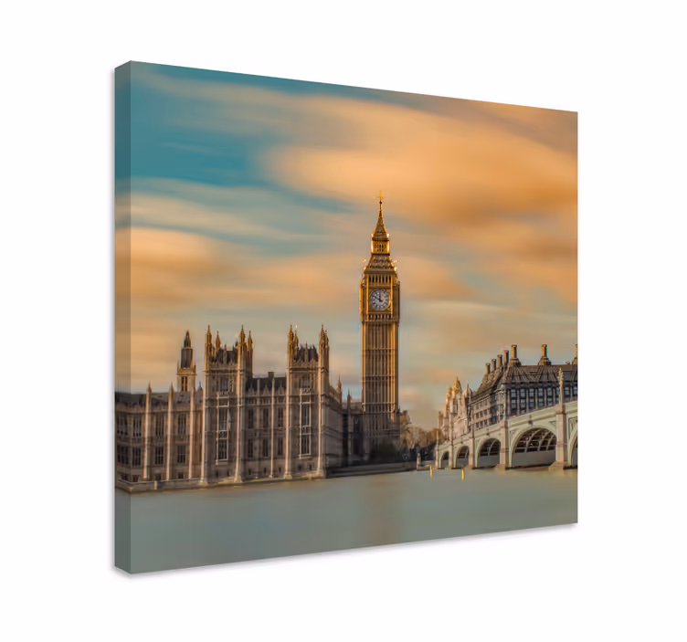 Obrazy na obrazy na stenumoderného mesta londýn big ben - Tenstickers