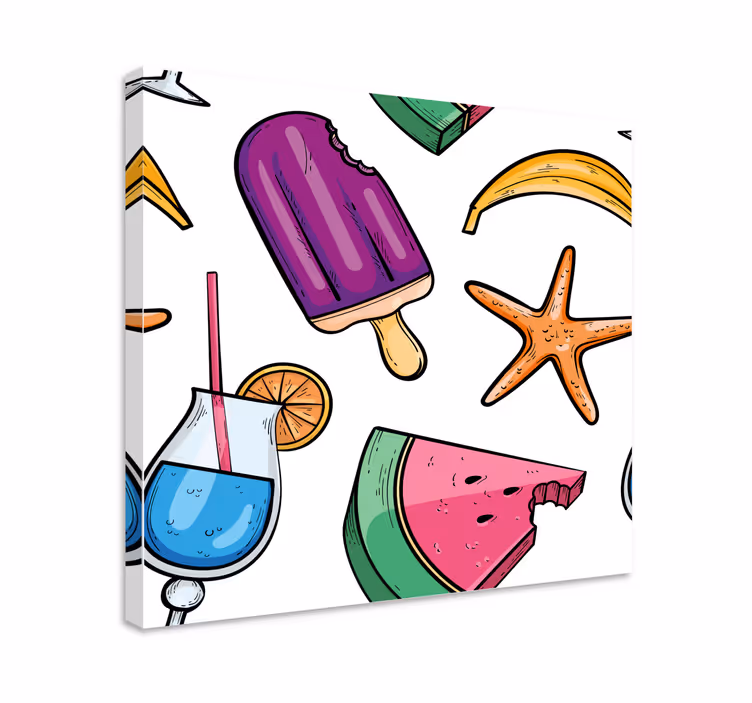 Obraz ovocie letné pochúťky inšpirované ovocím - Tenstickers
