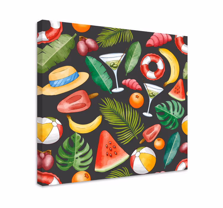 Obraz ovocie tropických osviežení - Tenstickers