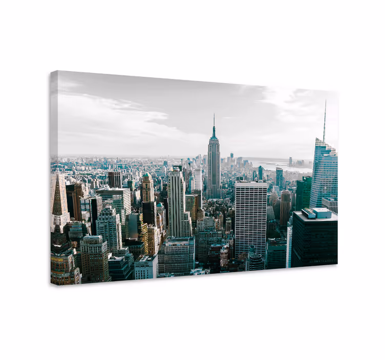 obraz mesto pohľad na panorámu new yorku - Tenstickers