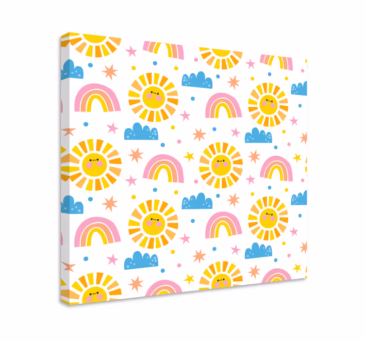 Obraz s ľudmi veselé slnečné dúhy - Tenstickers
