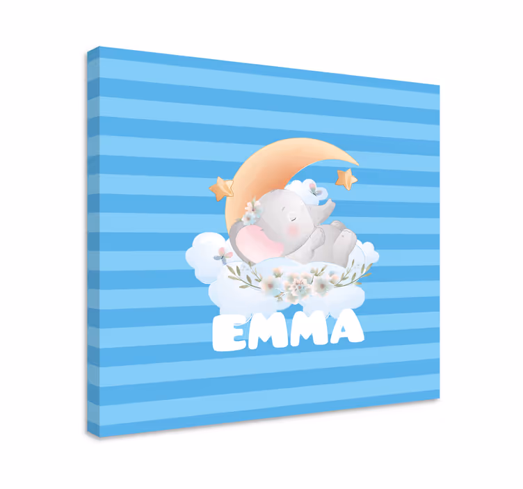 Obraz pre bábätko sny spiaceho slona - Tenstickers