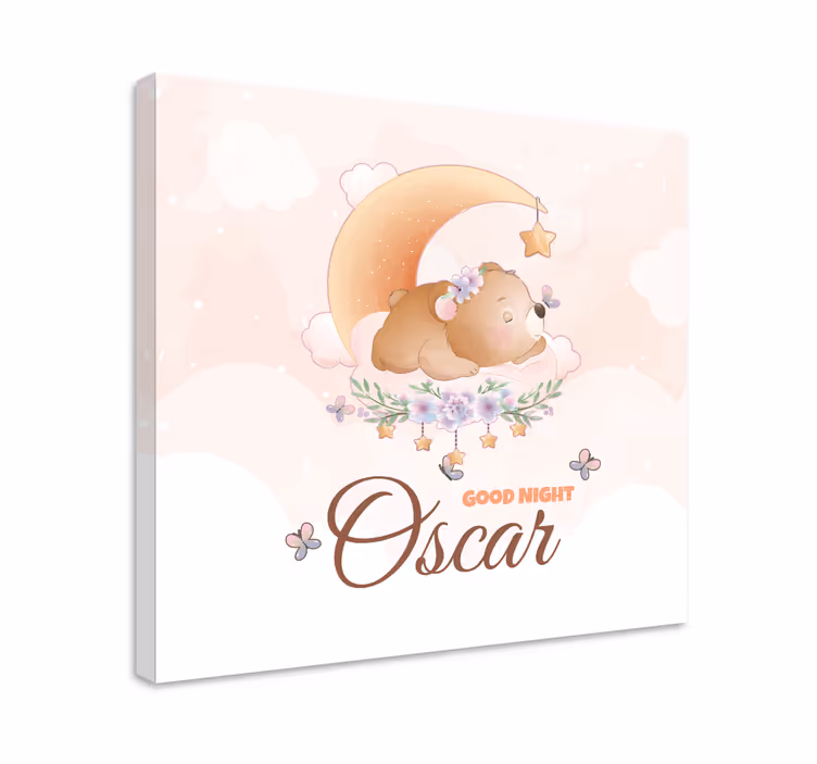 Obraz pre bábätko dobrú noc medveď - Tenstickers