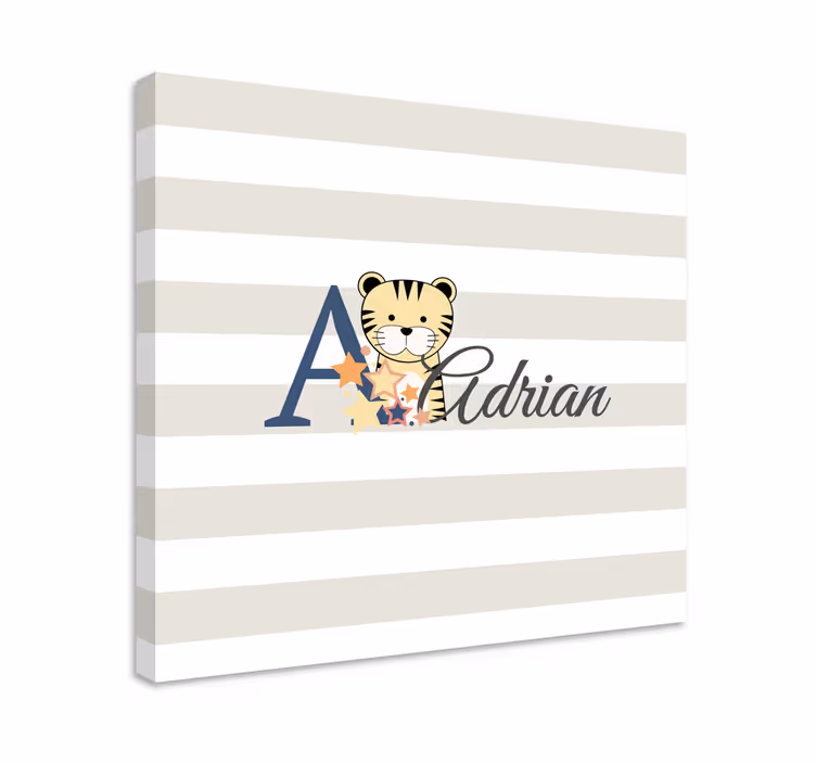 Obraz mačky adrian tiger charakter - Tenstickers